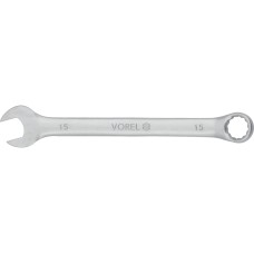 KLUCZ PŁASKO-OCZKOWY C-V 15MM SATYNA 51680