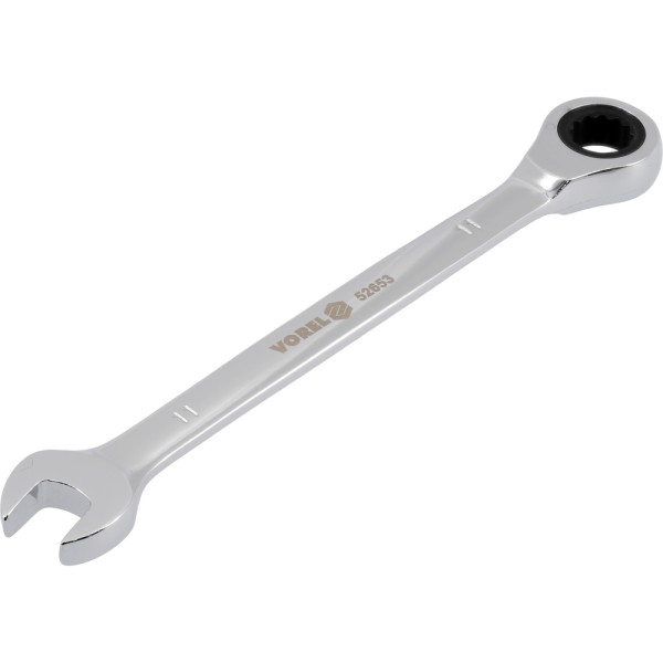 KLUCZ PŁASKO-OCZKOWY Z GRZECHOTKĄ 11MM 52653