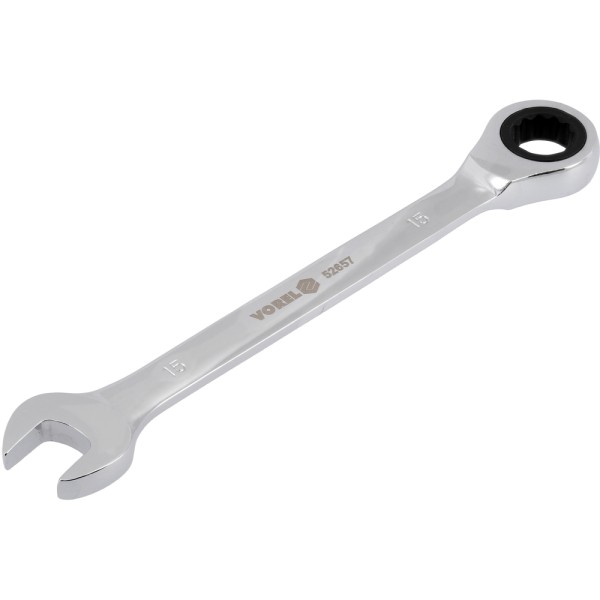 KLUCZ PŁASKO-OCZKOWY Z GRZECHOTKĄ 15 MM 52657