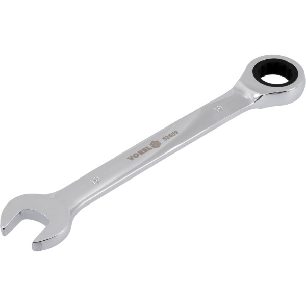 KLUCZ PŁASKO-OCZKOWY Z GRZECHOTKĄ 19MM 52659