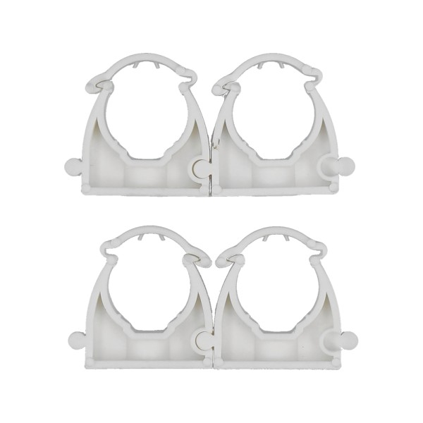 UCHWYTY, KLIPSY MONTAŻOWE, INSTALATORSKIE, ZAMYKANE DO RUR I PRZEWODÓW 18MM 4SZT. 54831