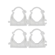 UCHWYTY, KLIPSY MONTAŻOWE, INSTALATORSKIE, ZAMYKANE DO RUR I PRZEWODÓW 20MM 4SZT. 54832