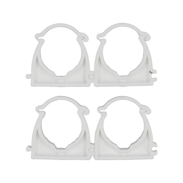 UCHWYTY, KLIPSY MONTAŻOWE, INSTALATORSKIE, ZAMYKANE DO RUR I PRZEWODÓW 32MM 4SZT. 54836