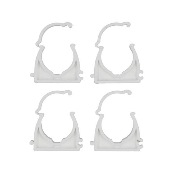 UCHWYTY, KLIPSY MONTAŻOWE, INSTALATORSKIE, ZAMYKANE DO RUR I PRZEWODÓW 32MM 4SZT. 54836