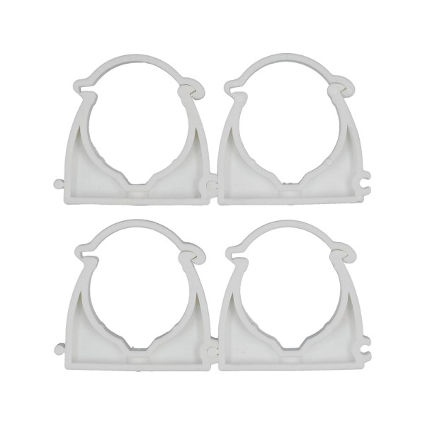 UCHWYTY, KLIPSY MONTAŻOWE, INSTALATORSKIE, ZAMYKANE DO RUR I PRZEWODÓW 40MM 4SZT. 54837