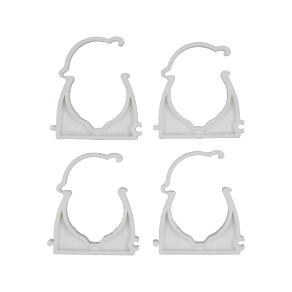 UCHWYTY, KLIPSY MONTAŻOWE, INSTALATORSKIE, ZAMYKANE DO RUR I PRZEWODÓW 40MM 4SZT. 54837