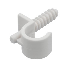 UCHWYTY MONTAŻOWE, INSTALATORSKIE Z KOŁKIEM SZYBKIEGO MONTAŻU DO RUR 18MM 4SZT. 54851