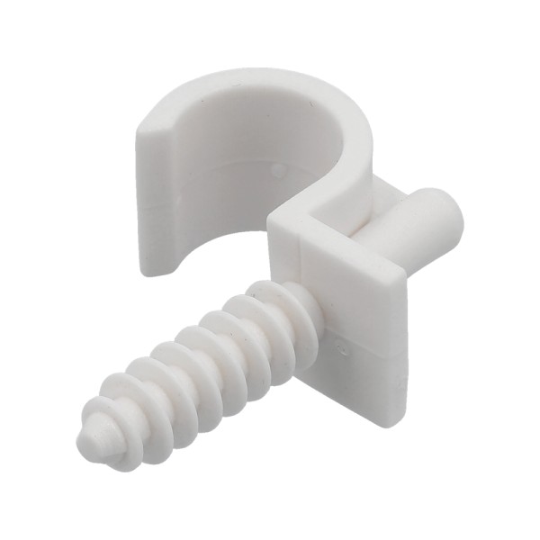 UCHWYTY MONTAŻOWE, INSTALATORSKIE Z KOŁKIEM SZYBKIEGO MONTAŻU DO RUR 18MM 4SZT. 54851