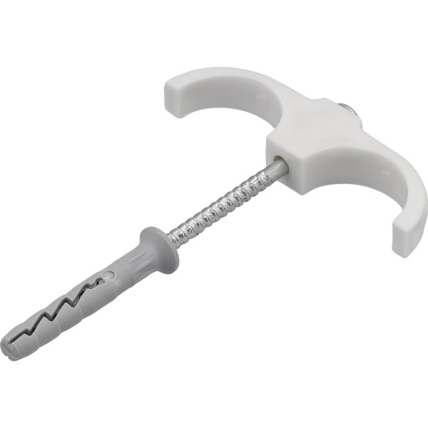 HAKI MONTAŻOWE BIS, INSTALATORSKIE PODWÓJNE Z KOŁKIEM, DO RUR 15-28MM 4SZT. 54876