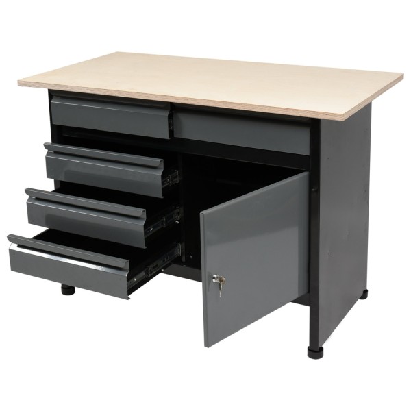 BIURKO, STÓŁ, SZAFKA WARSZTATOWA NA NARZĘDZIA 1160 X 600MM 58455