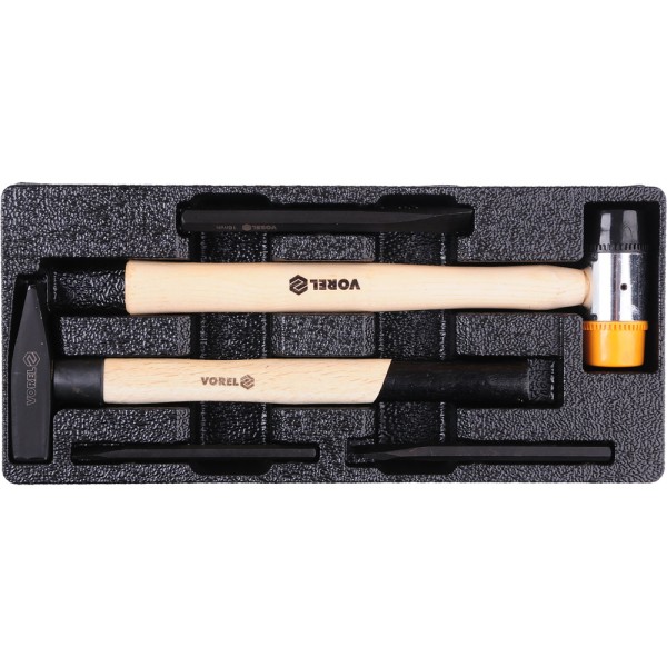 SZAFKA SERWISOWA ZE 177 NARZĘDZIAMI, 6 SZUFLAD 58540