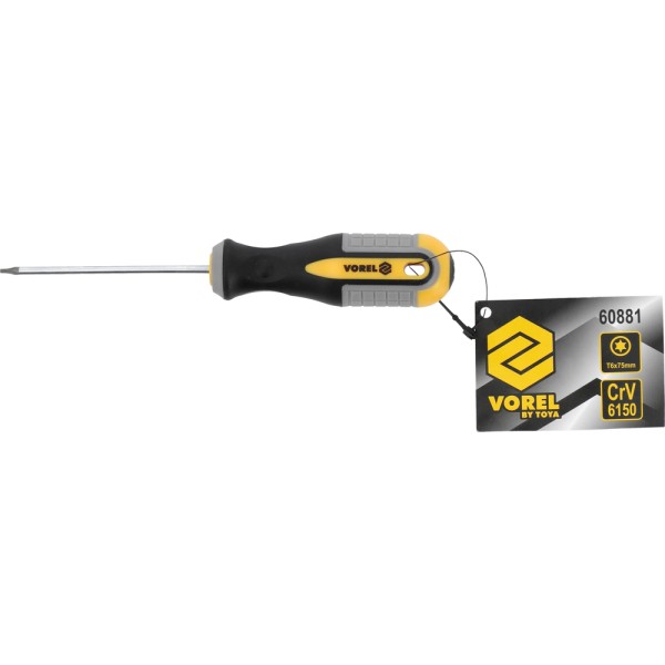 WKRĘTAK TORX T6X75 MM CRV 60881
