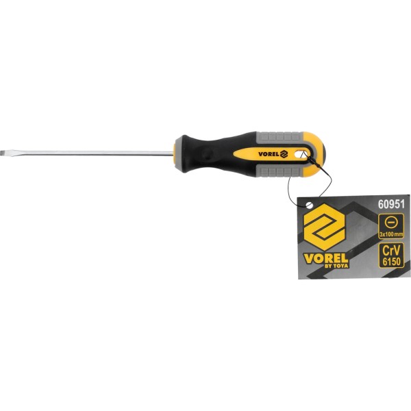 WKRĘTAK PŁASKI 3X100MM 60951