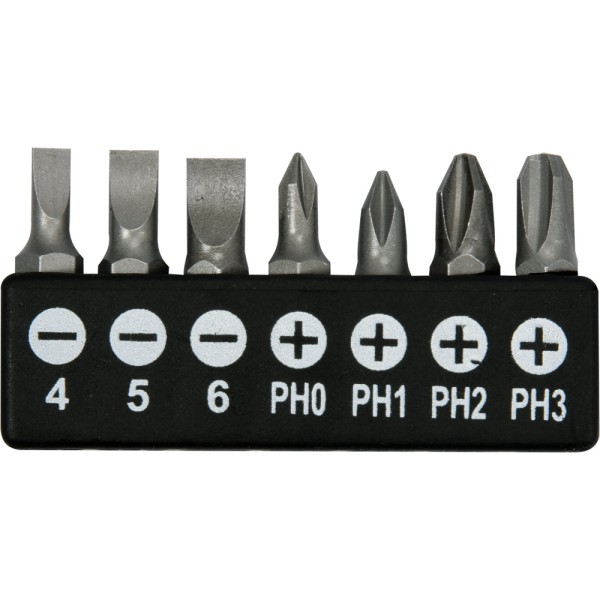 WKRĘTAK Z GRZECHOTKĄ Z WYMIENNYMI BITAMI 25 SZT. 65105