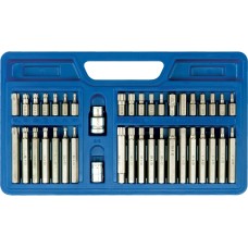 KLUCZE SPECJALNE HEX, TORX, SPLINE, ZESTAW 40 SZT. W PLASTIKOWEJ KASECIE 66410