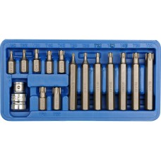 KLUCZE SPECJALNE TORX T20-T55, 15 SZT. 66580
