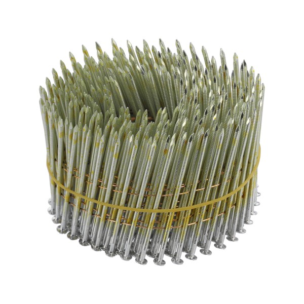 GWOŹDZIE BĘBNOWE DO GWOŹDZIAREK, PIERŚCIENIOWE, OCYNKOWANE, KOLETOWANE 70X2,5MM 3600SZT. 72019