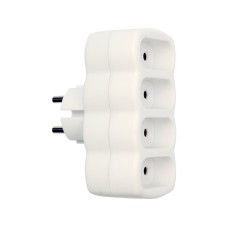 ROZGAŁĘŹNIK 4 GNIAZDA PŁASKIE 72402