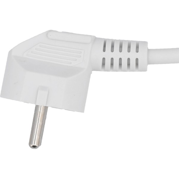 PRZEDŁUŻACZ ELEKTRYCZNY, BIAŁY, 3 GNIAZDA Z UZIEMIENIEM, 1,5M 72500