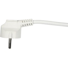 PRZEDŁUŻACZ ELEKTRYCZNY, BIAŁY, 4 GNIAZDA Z UZIEMIENIEM, 1,5 M 72501