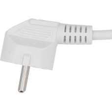 PRZEDŁUŻACZ ELEKTRYCZNY, BIAŁY, 3 GNIAZDA Z UZIEMIENIEM, 5M Z WYŁĄCZNIKIEM 72532