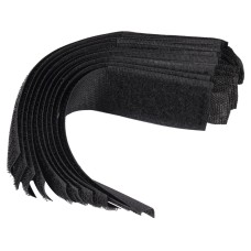 OPASKA Z RZEPEM 150MM 10SZT. CZARNE 73850