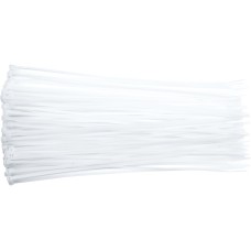 OPASKI PLASTIKOWE 300X3,6 100SZT. BIAŁE 73885