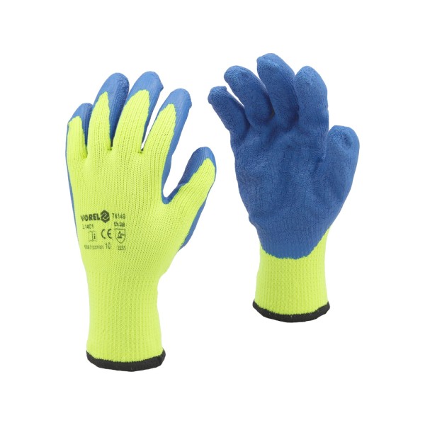 RĘKAWICE OCHRONNE OCIEPLANE GCLA0510 KOLOR ŻÓŁTY 74149