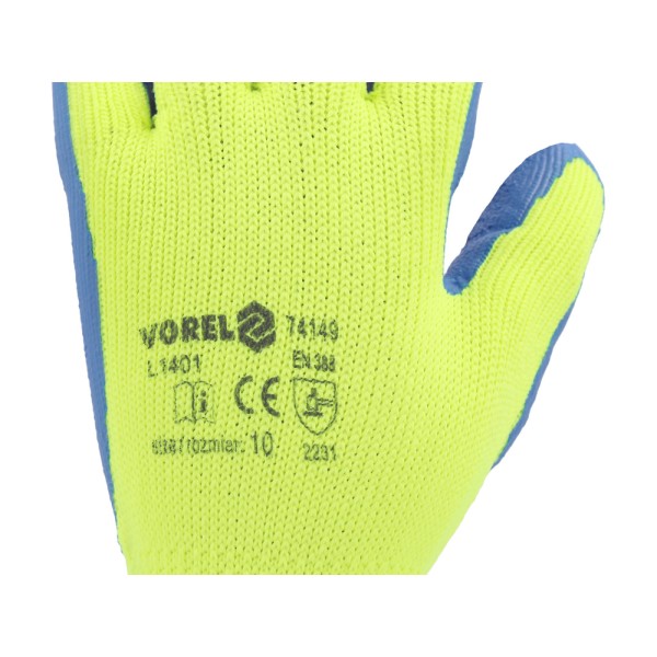 RĘKAWICE OCHRONNE OCIEPLANE GCLA0510 KOLOR ŻÓŁTY 74149