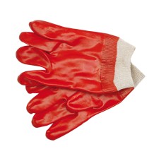 RĘKAWICE GUMOWANE / CZERWONE/ 74150