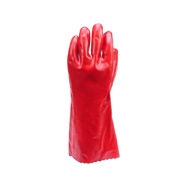 RĘKAWICE GUMOWANE /CZERWONE/ 74151