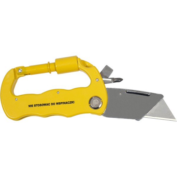 NÓŻ TURYSTYCZNY Z WYMIENNYMI OSTRZAMI TRAPEZOWYMI - RĘKOJEŚĆ SZEKLA 76526