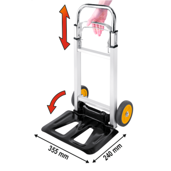 SKŁADANY WÓZEK MAGAZYNOWY 90KG 78661