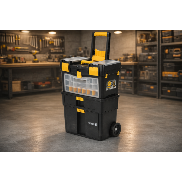 WÓZEK NARZĘDZIOWY Z WYJMOWANYM ORGANIZEREM 78734