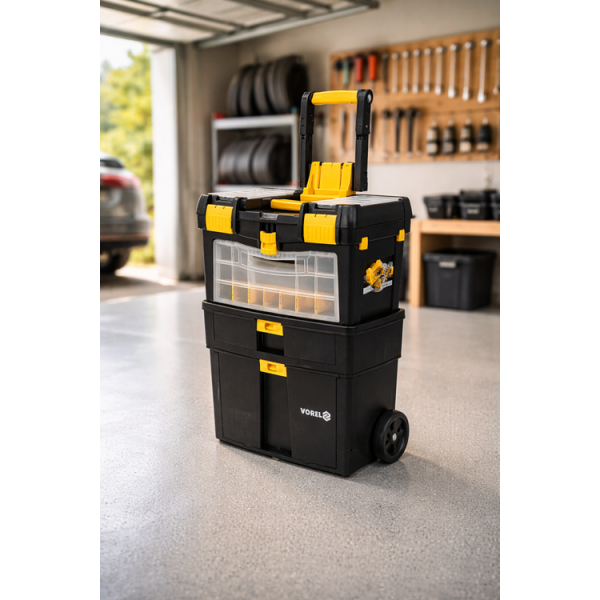 WÓZEK NARZĘDZIOWY Z WYJMOWANYM ORGANIZEREM 78734