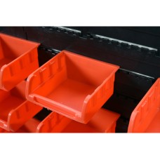 TABLICA NARZĘDZIOWA Z POJEMNIKAMI I UCHWYTAMI. ZESTAW 48 CZĘŚCI 78771