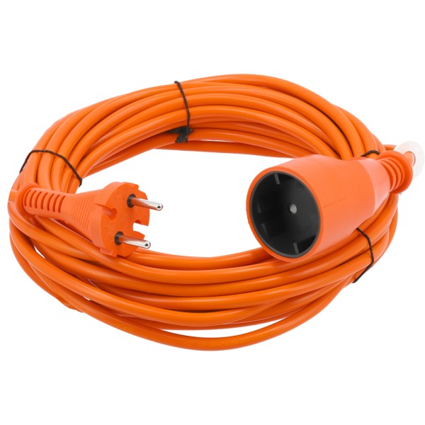 PRZEDŁUŻACZ 10M POMARAŃCZOWY 2X1,5MM² 82671
