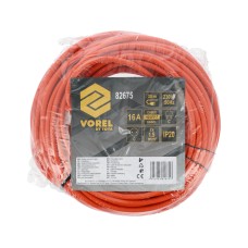 PRZEDŁUŻACZ 30M POMARAŃCZOWY 2X1,5MM² 82675