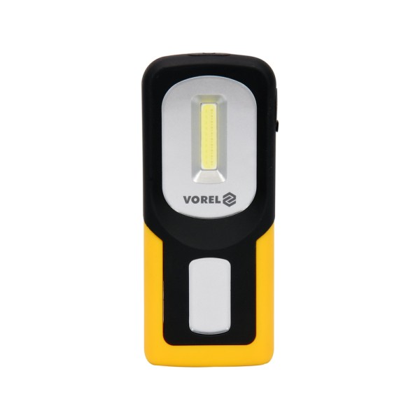 LAMPA RĘCZNA OBROTOWA COB LED 3W AKUMULATOROWA 82723