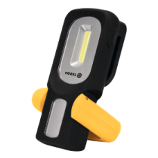 LAMPA RĘCZNA OBROTOWA COB LED 3W AKUMULATOROWA 82723