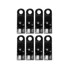 UCHWYTY ZACISKOWE DO MOCOWANIA PLANDEK, BLOKOWANE ŚRUBĄ, 8 SZT. 85170