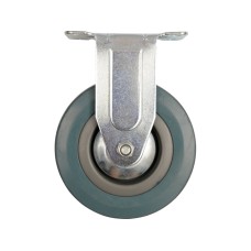 KÓŁKO STAŁE Z SZARĄ GUMĄ 125MM 87354