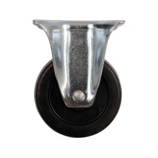 KÓŁKO STAŁE Z CZARNĄ GUMĄ 40MM 87391