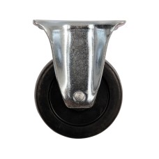 KÓŁKO STAŁE Z CZARNĄ GUMĄ 65MM 87393