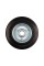 KÓŁKO ŁOŻYSKOWANE Z CZARNĄ GUMĄ 125MM 87453