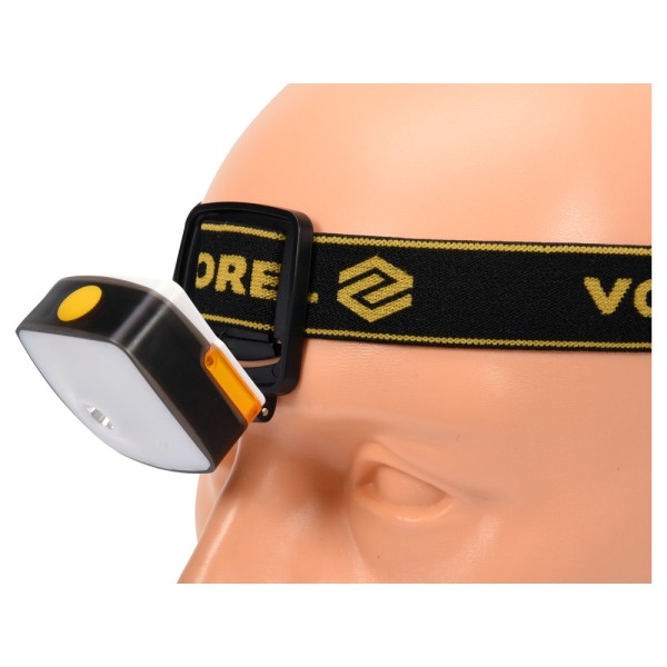 LAMPA CZOŁOWA 3W LED I 4 SMD LED AKU. 88677