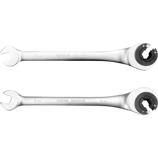 KLUCZ PÓŁOTWARTY Z GRZECHOTKĄ 8MM YT-01330