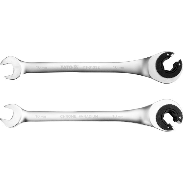 KLUCZ PÓŁOTWARTY Z GRZECHOTKĄ 10MM YT-01332