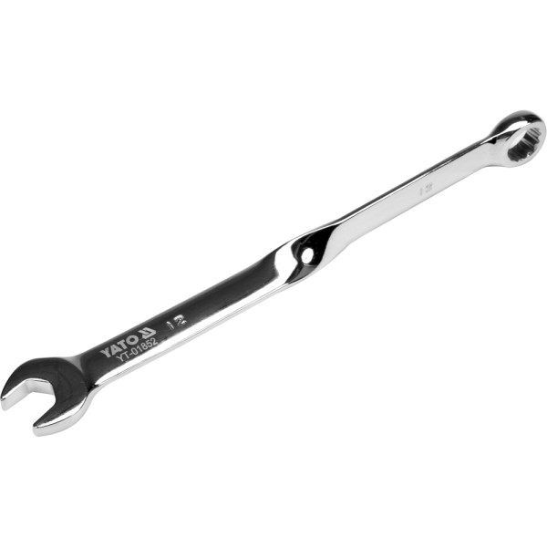 KLUCZ PŁASKO-OCZKOWY SKRĘCONY 12MM YT-01852