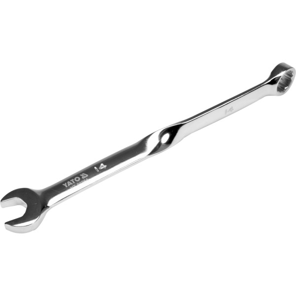 KLUCZ PŁASKO-OCZKOWY SKRĘCONY 14MM YT-01854